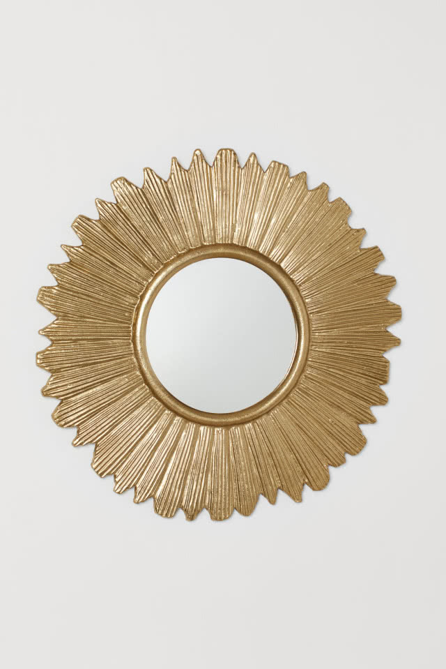 Duże lustro w metalowej ramie, H&M, 279 zł