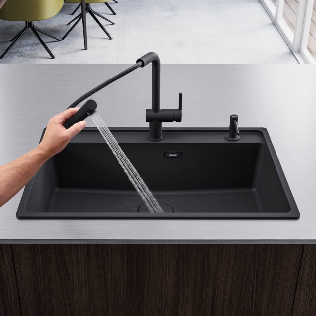 Franke bateria kuchenna Active L pull-out spray 