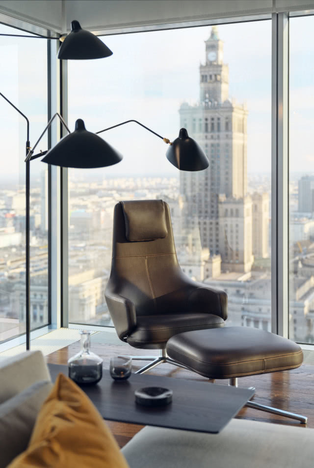 Mieszkanie w chmurach - apartament w warszawskim wieżowcu