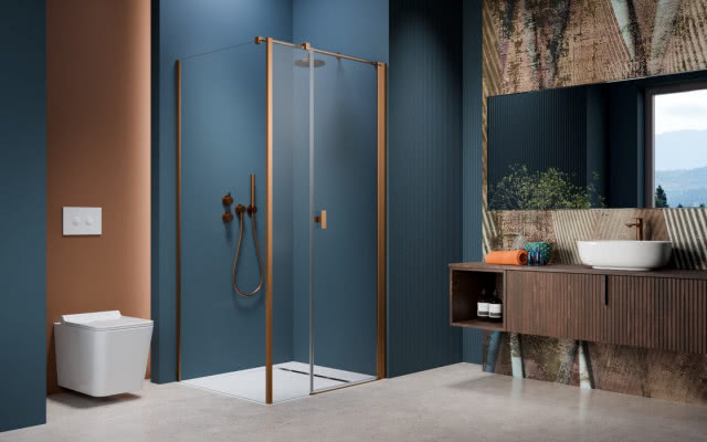 Radaway Nes Brushed Copper KDS I 