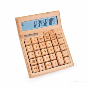 Wielofunkcyjny kalkulator bambusowy, MOJA DEDRA, 214,90 zł