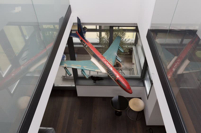 Ręcznie wykonany model samolotu został...