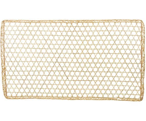 Dekoracja ścienna z drewna bambusowego XL Vaella, Westwing, 389,90 zł