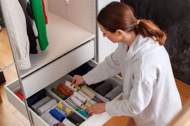 Planowanie wnętrza szafy