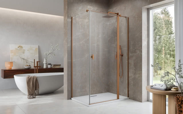 Radaway Nes Brushed Copper KDJ II