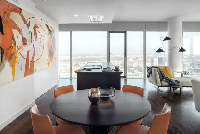 Mieszkanie w chmurach - apartament w warszawskim wieżowcu