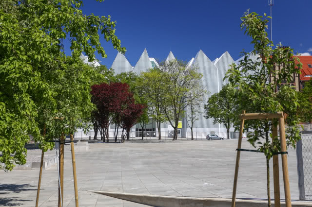 Widok na Filharmonię szczecińską