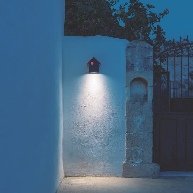 lampa budka dla ptaków Davide Groppi