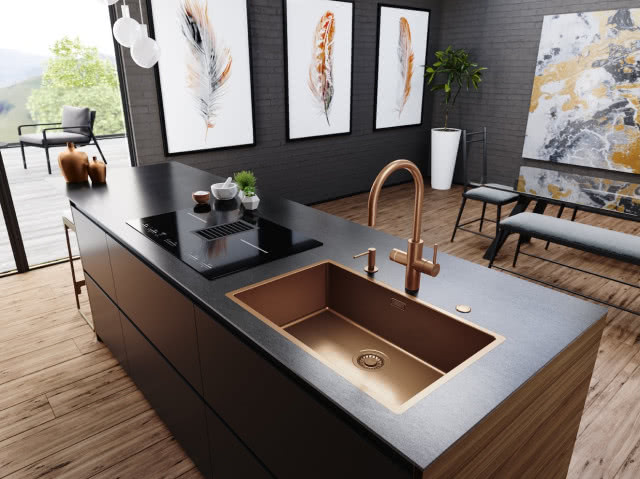 Mythos Water Hub w kolorze miedzianym