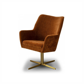 Fotel z obiciem ze sztruksu