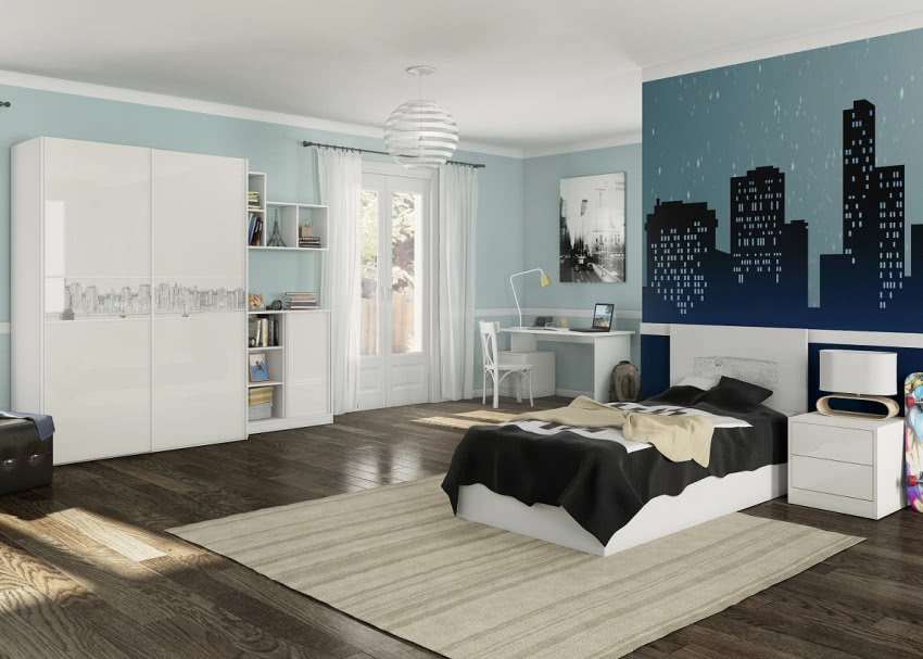Meble młodzieżowe Metropoli - Miretto