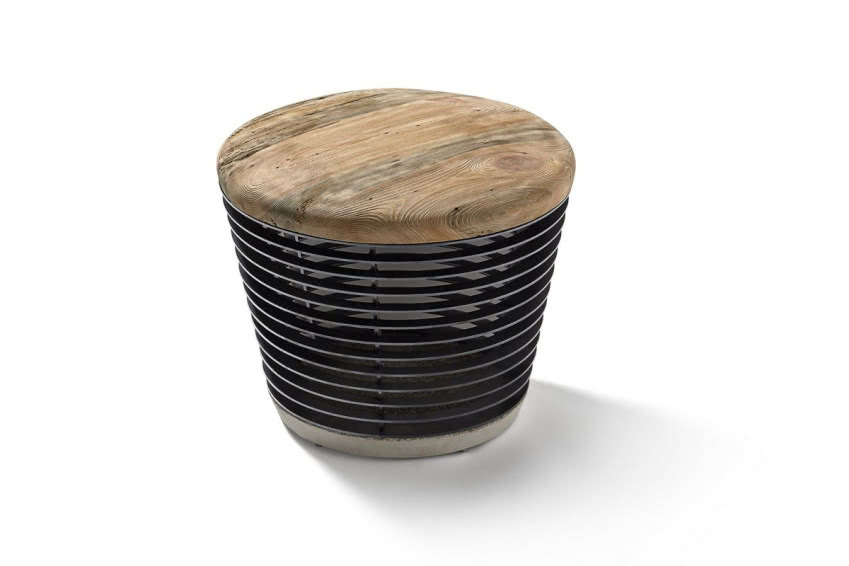 Mebel miejski Światło i wiatr o ażurowej lekkiej...