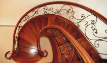 Secesyjny wzór w aranżacji schodów