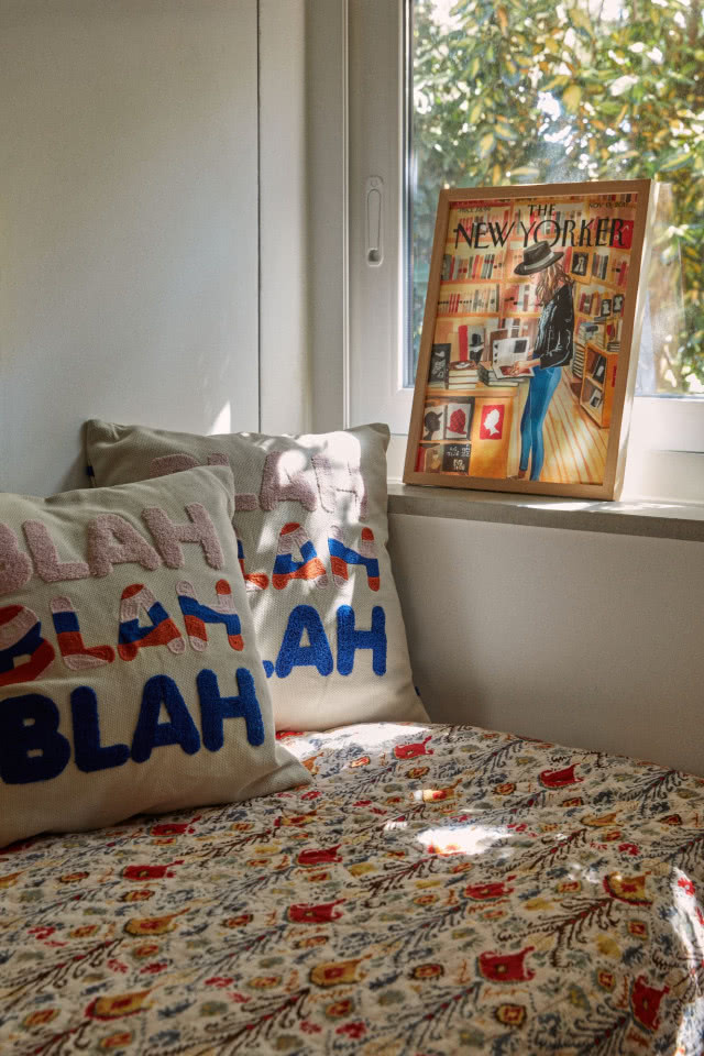 Strefa lounge’owa; leżanka