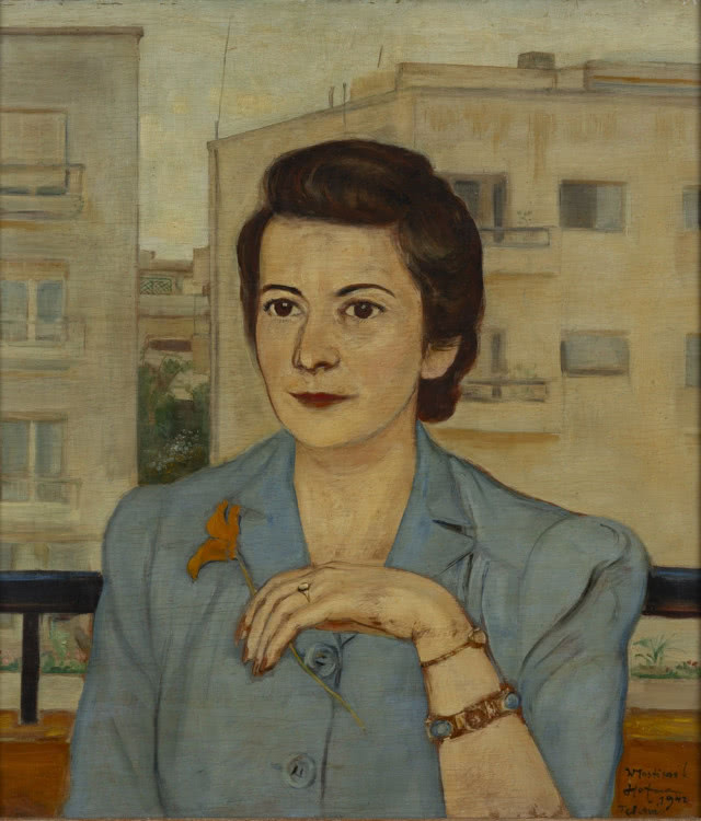 DESA Unicum, Wlastimil Hofman Portret Liebe Halberthal 1942 est. 20000-30000 zł