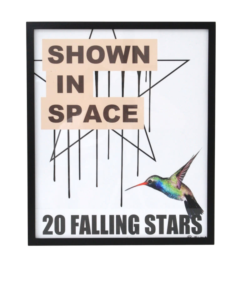 Plakat \"Falling Stars\"