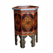 Stolik Berber z drzewa cedrowego