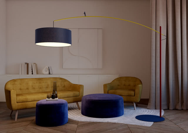 Lampa stojąca Poise