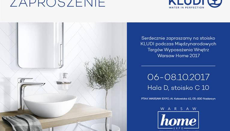 KLUDI na targach Warsaw Home 2017