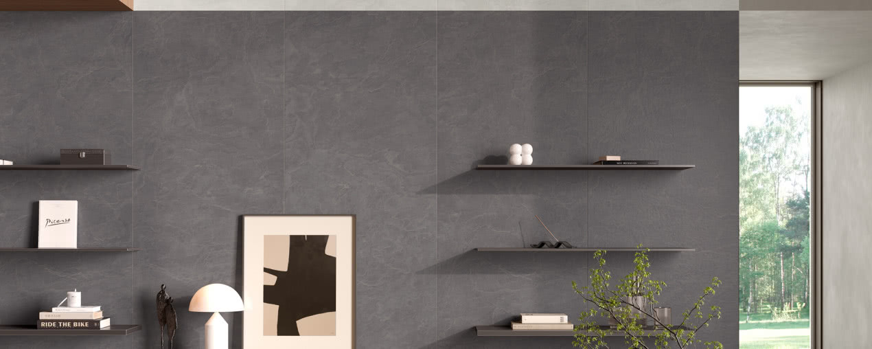 CERSAIE 2024: SLATE - nowa kolekcja łupka o grubości 2 mm od twO by Laminam