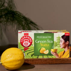 NOWOŚĆ - TEEKANNE WST „Green Tea Yuzu” – japońska elegancja w Twojej filiżance!