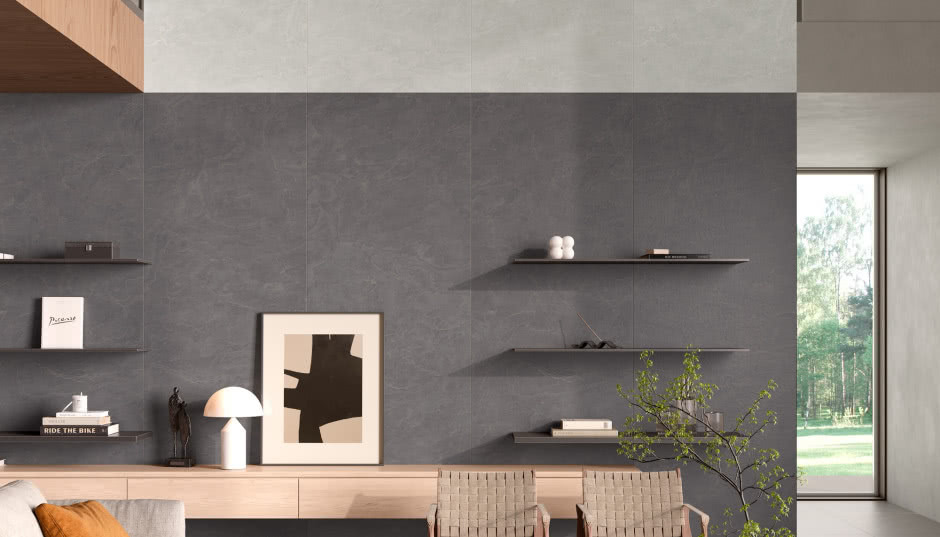 CERSAIE 2024: SLATE - nowa kolekcja łupka o grubości 2 mm od twO by Laminam