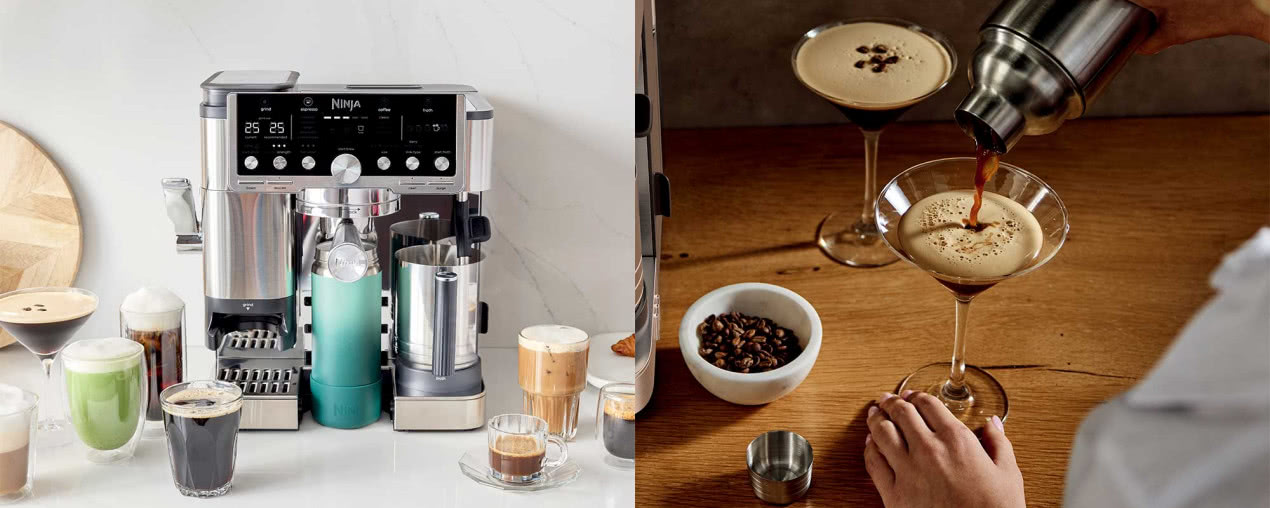 Domowa kawiarnia marzeń? Teraz to możliwe dzięki Ninja Luxe Café Pro