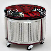 Abażur z bębna zepsutej pralki, To Martins.