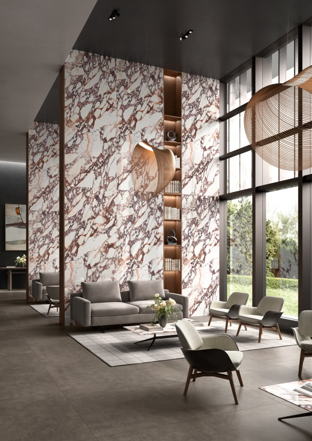 CERSAIE 2024: SLATE - nowa kolekcja łupka o grubości 2 mm od twO by Laminam