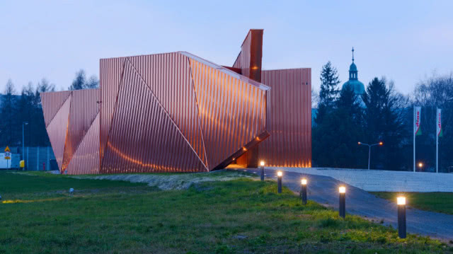 Budynek Muzeum Ognia w Żorach