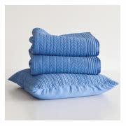 Pikowane narzuty i poszewka na poduszkę Herringbone