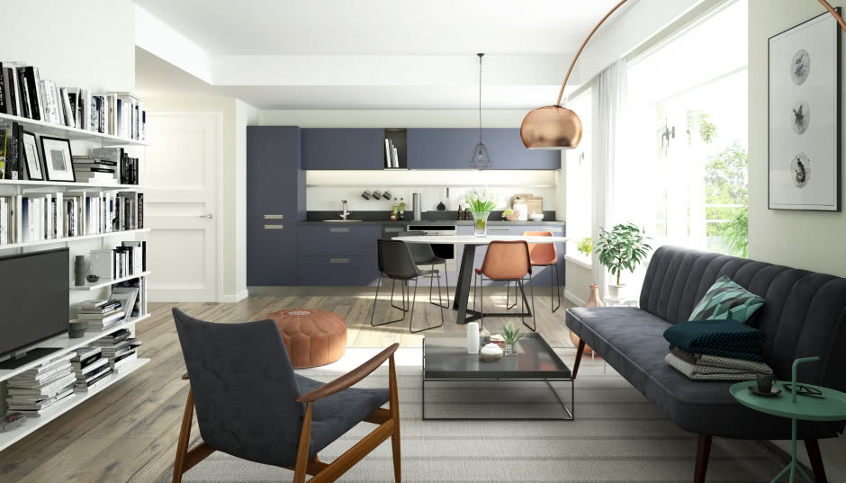 Jak urządzić salon z kuchnią?