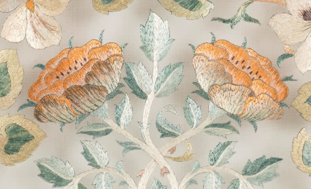 tapeta z dwoma kwiatami