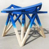Koronkowe krzesło, design Aljoud Lootah