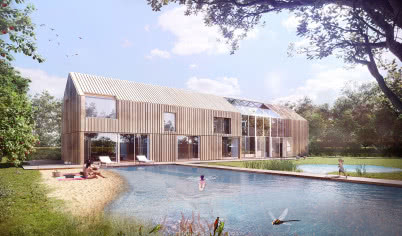 Akwarium kąpielowe, kurnik na aplikację, szklarnia: poznajcie Dom Symbiotyczny