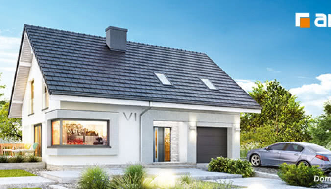 Działka z wjazdem od południa - jaki projekt domu wybrać przy takim układzie działki?