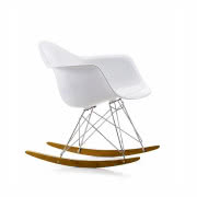 Fotel bujany Eames Plastic RAR