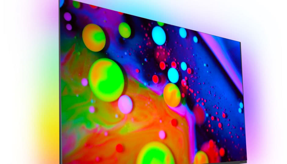 Philips TV pomaluje twój świat. Na żółto, na niebiesko i na miliony innych kolorów