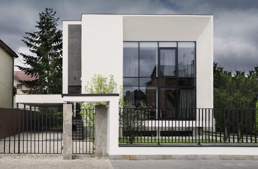 Willa w Wilanowie po metamorfozie, proj. mgr...