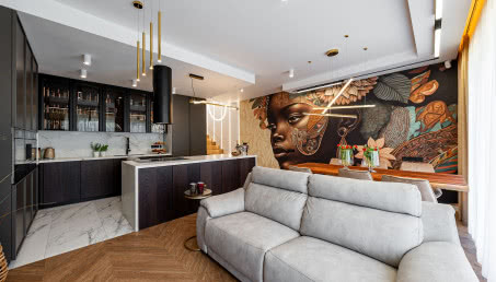 Dom inny niż wszystkie. Te wnętrza zachwycają oryginalnością!