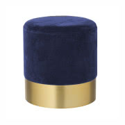 Puf z aksamitu Harlow