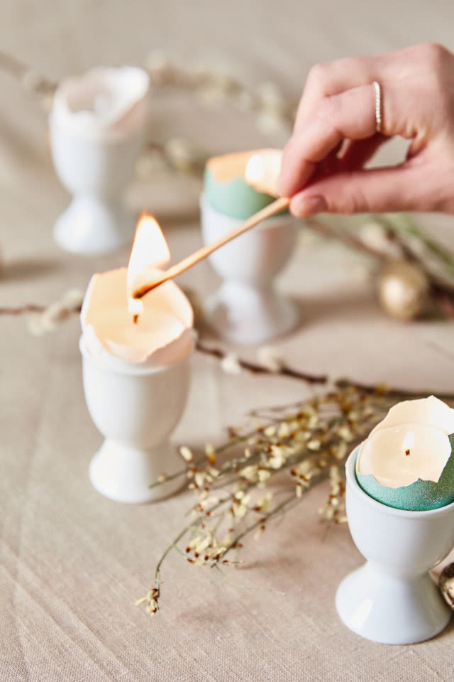 Wielkanocne dekoracje z jajek