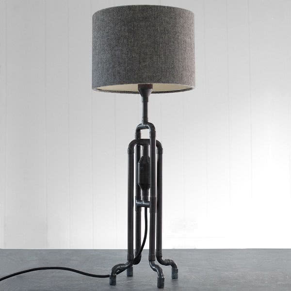 Lampa Trumpeto Vintage Black Patina, Zapalgo