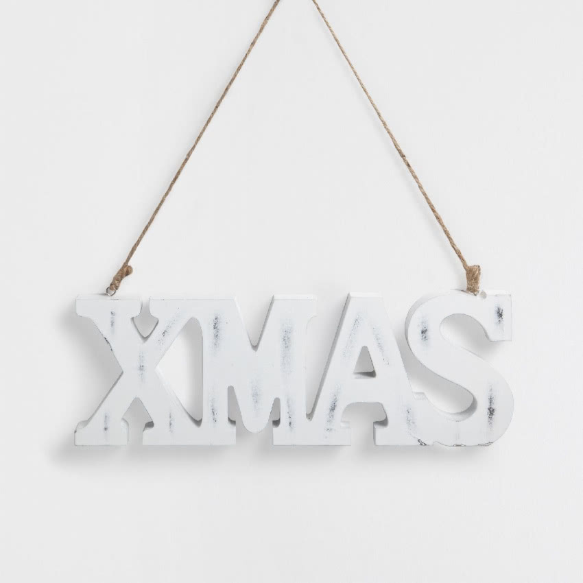 Drewniany napis, 37 x 12,5 cm, ZARA HOME - 39,90...