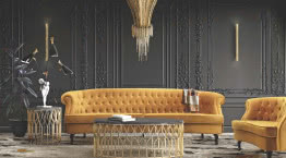 Styl opulent w aranżacji: przepis na luksusowe wnętrza