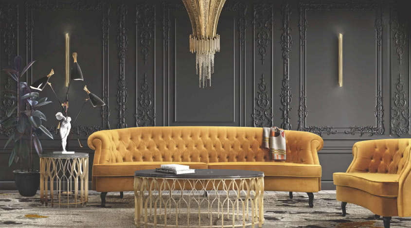 Styl opulent w aranżacji: przepis na luksusowe wnętrza