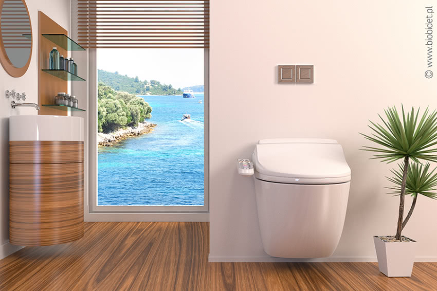 Luksusowa Toaleta Myjąca BioBidet BB-800 Prestige