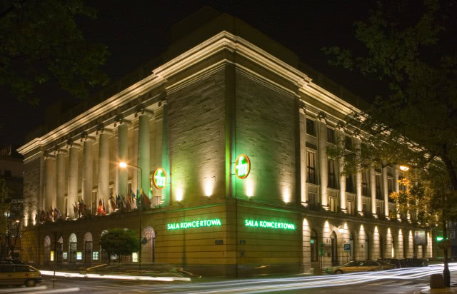 budynek filharmonii w Warszawie