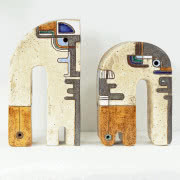 Dilan Gardi - Wodospad, akryl na płótnie, 100...