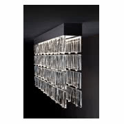 Lampa Tile 2 ozdobiona szklanymi płytkami